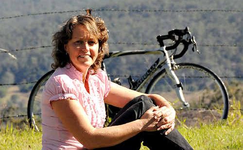 Cyclist Sue Laird is ready to get back on her bike after breaking both her hands in a fall during the Middy-Smiddy fundraising ride in May. Cyclist Sue Laird is ready to get back on her bike after breaking both her hands in a fall during the Middy-Smiddy fundraising ride in May.